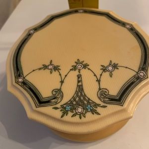 Art Deco Celluloid Dresser Container